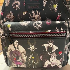 Disney villains loungefly backpack. New with tags.